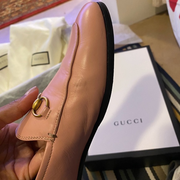 Sold* Gucci Brixton Loafers Pink - Picture 3 of 11